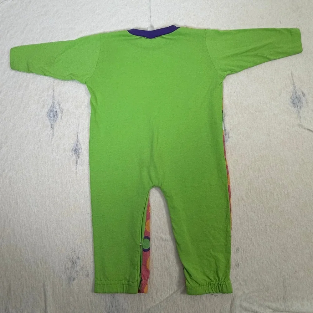 Vintage Disney Minnie Mouse Romper‎ Baby One Piece Bright Colors USA 18/24M